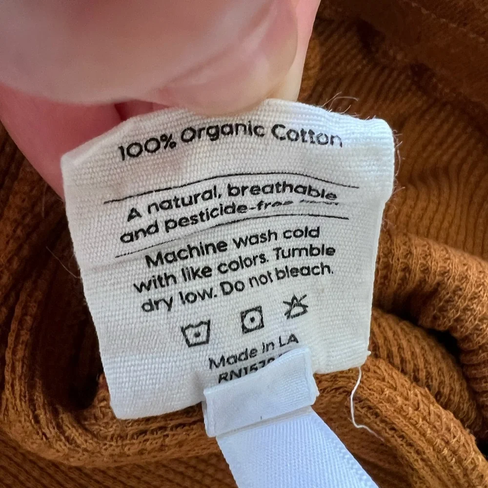 Mate the Label Waffle Wide-Leg Sweat Pants - Picture 5 of 5